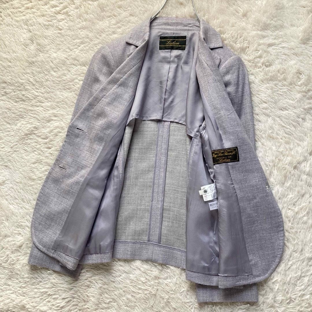 レリアン ロロピアーナ テーラードジャケット スーツジャケット 大きい