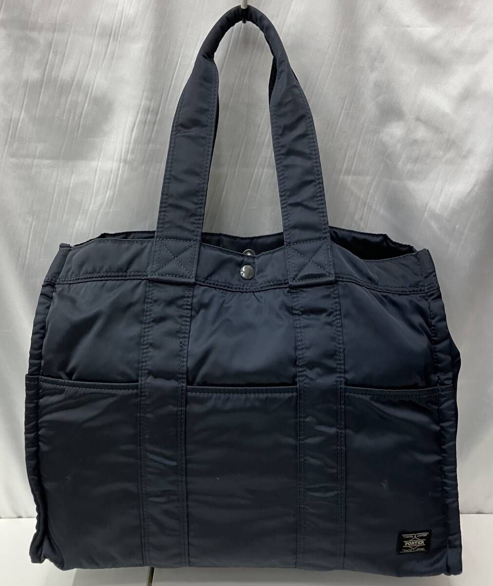 PORTER ヘッドポーター　タンカートートバッグ　ネイビー ➁ヘッドポーターHEAD PORTER TANKER-ORIGINAL TOTEBAGトートバック 紺