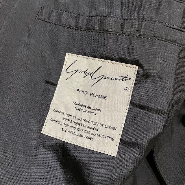 19ss YOHJI YAMAMOTO POUR HOMME 08ss 敗残兵期 REPLICA 鳩抜染