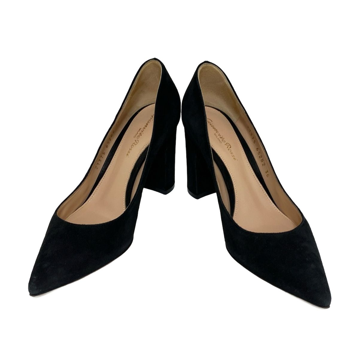 gianvito rossiジャンヴィットロッシ／パンプス／381/2／ブラック gianvito rossiジャンヴィットロッシ／パンプス／381/2／ブラック