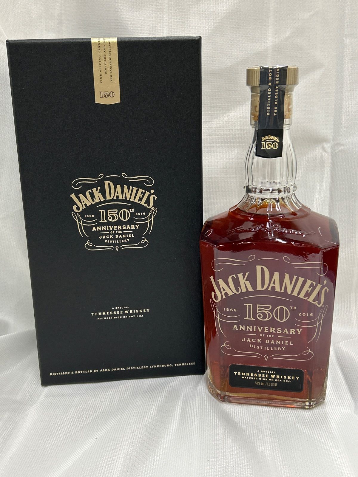 ジャックダニエル 150周年記念ボトル ウイスキー 1000ml 50％ JACK DANIEL'S ジャックダニエル 150周年記念ボトル 1000ml 未開栓