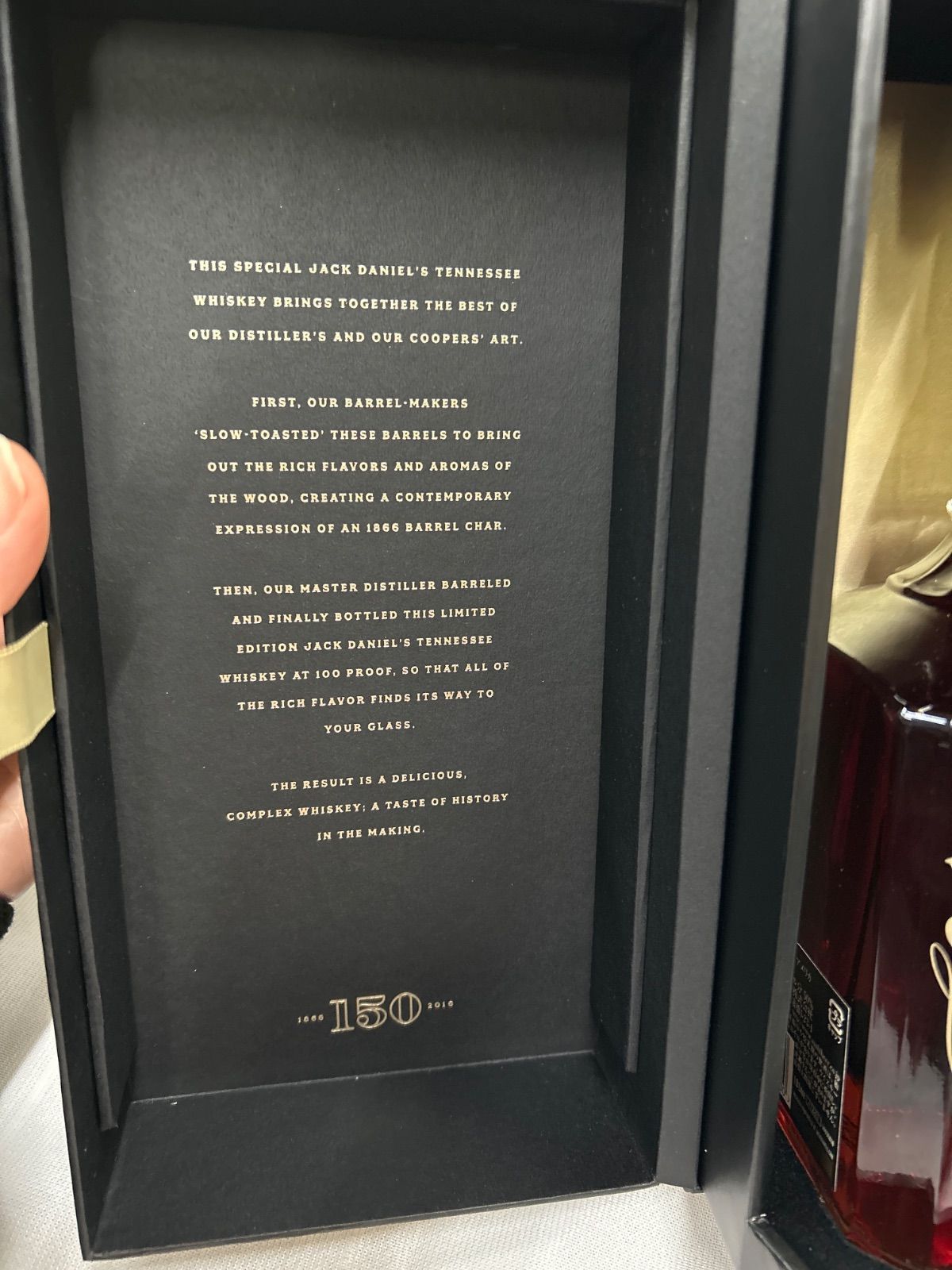未開栓・レア】ジャックダニエル 150周年限定ボトル - メルカリ