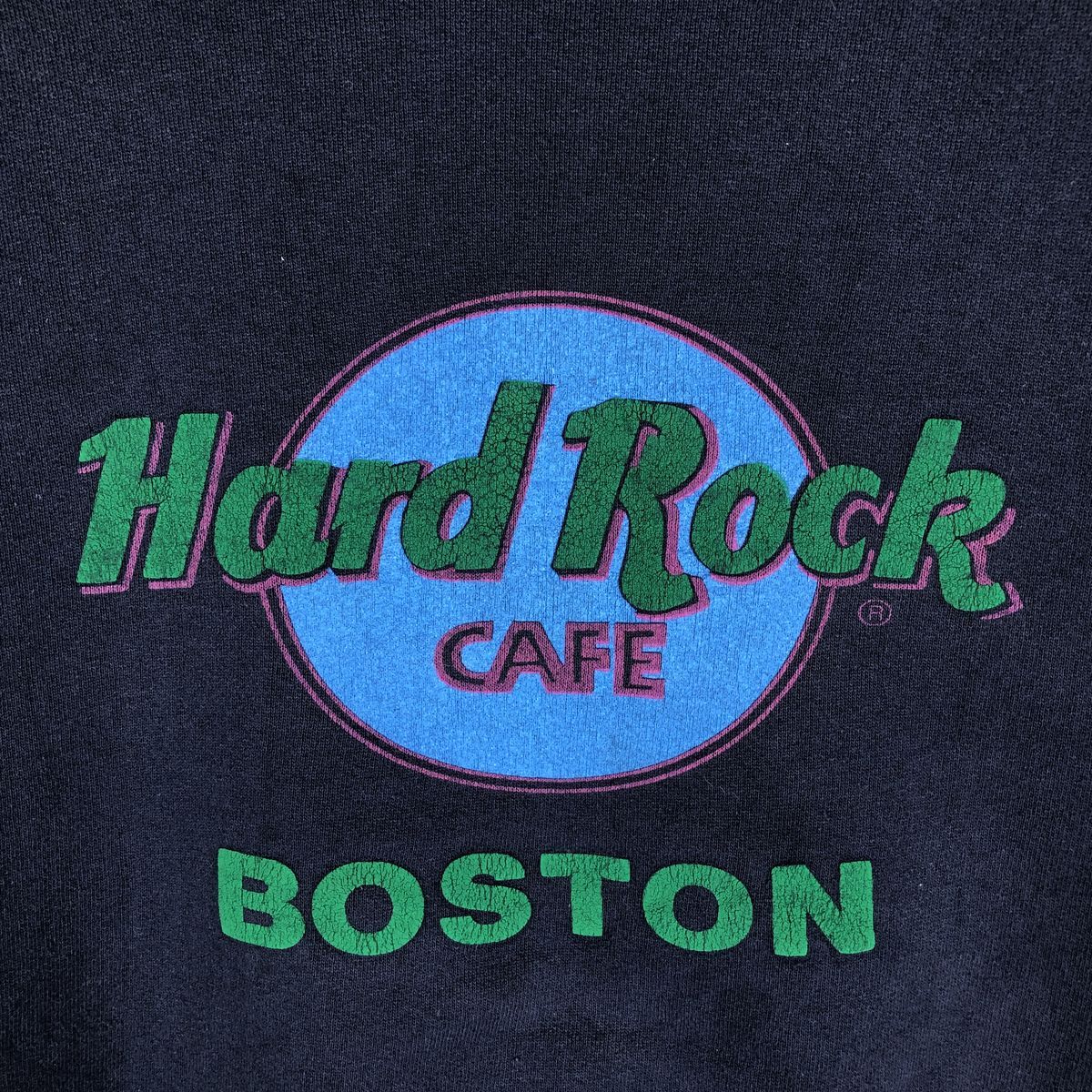 メンズ 古着 HARD ROCK CAFE ハードロックカフェ アドバタイジング
