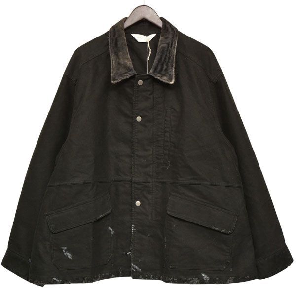 ANCELLM アンセルム 2025AW MOLESKIN WORK JACKET USED加工
