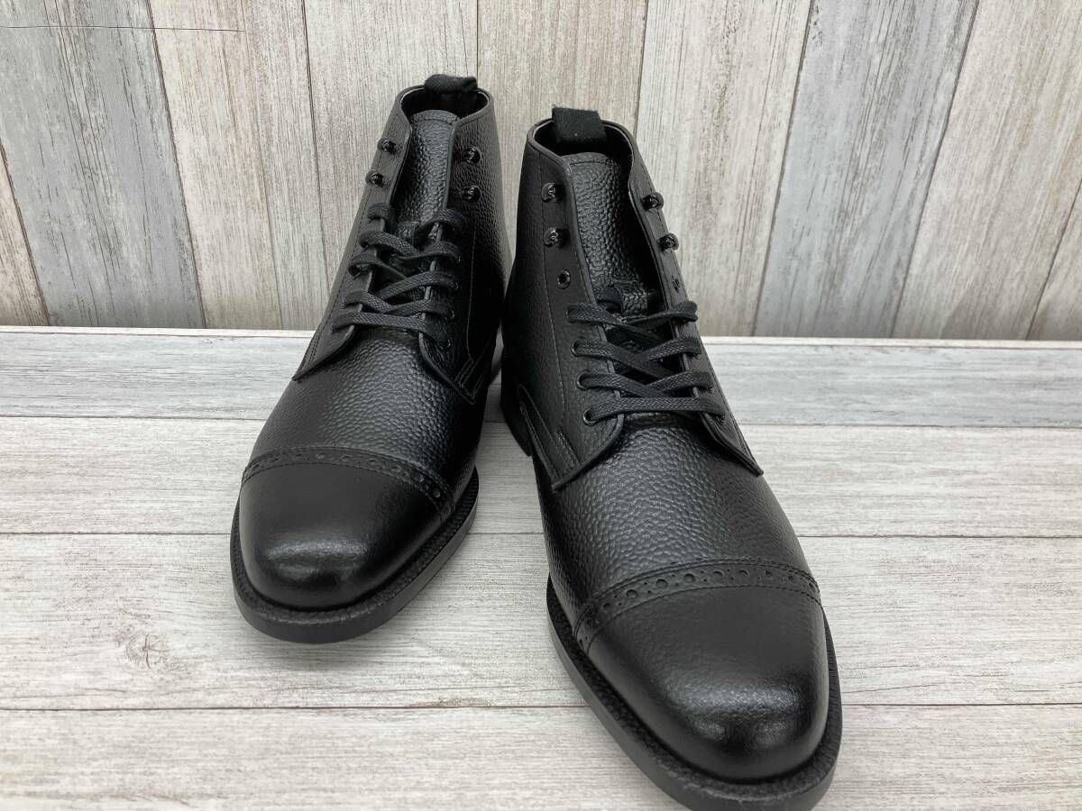 MACKINTOSH PHILOSOPHY／／BRITISH MILITARY／レースアップブーツ／25cm／ストレートチップ／外羽根／シボ革