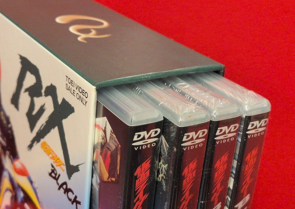 特撮DVD 初回)仮面ライダーBLACK RX全4巻セット ※2～4巻未開封