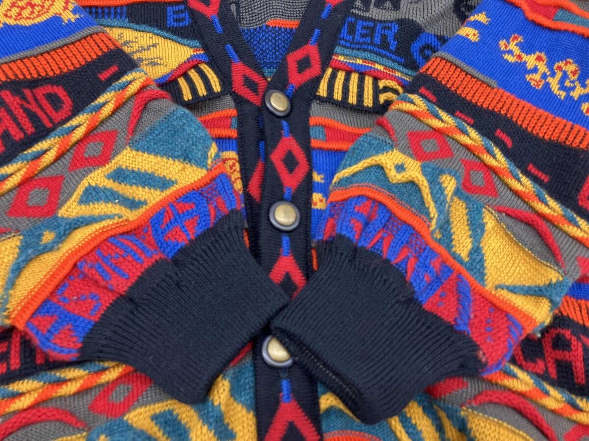 EMAROO／3Dニットカーディガン／総柄／S／オーストラリア製 - メルカリ