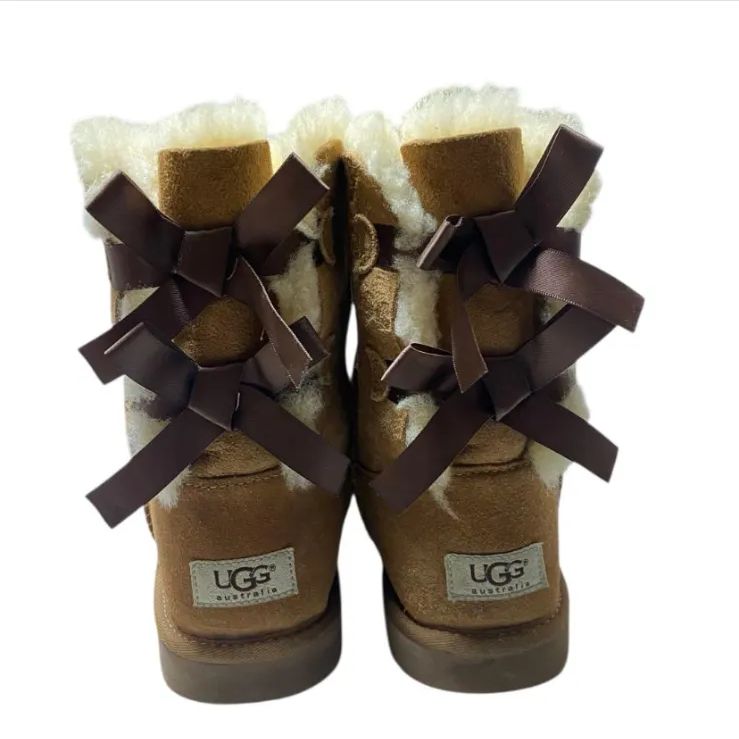UGG アグ Bailey Bow II Boots ムートンブーツ ダブルリボン 23cm