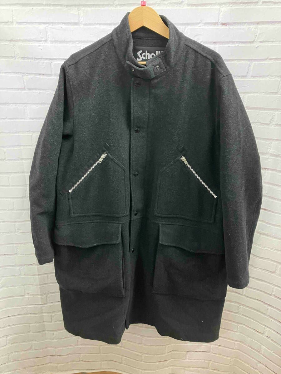 【未使用品】Schott ショットWOOL MILITARY COAT ブラック SCHOTT ショット その他 3112069 WOOL MILITARY COAT 表記サイズM