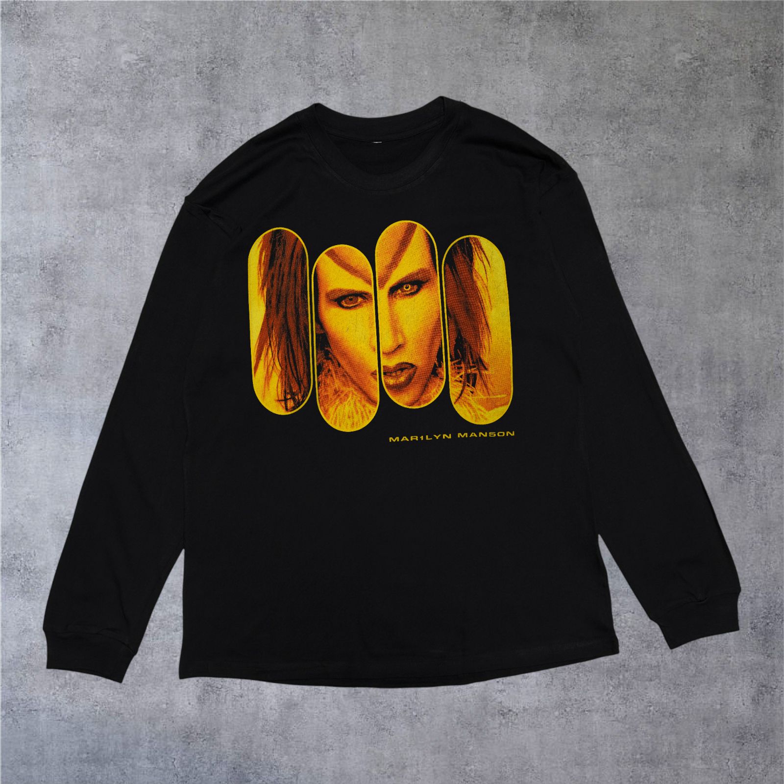 MARILYN MANSON マリリン・マンソン バンド 長袖Tシャツ ロンT バンT