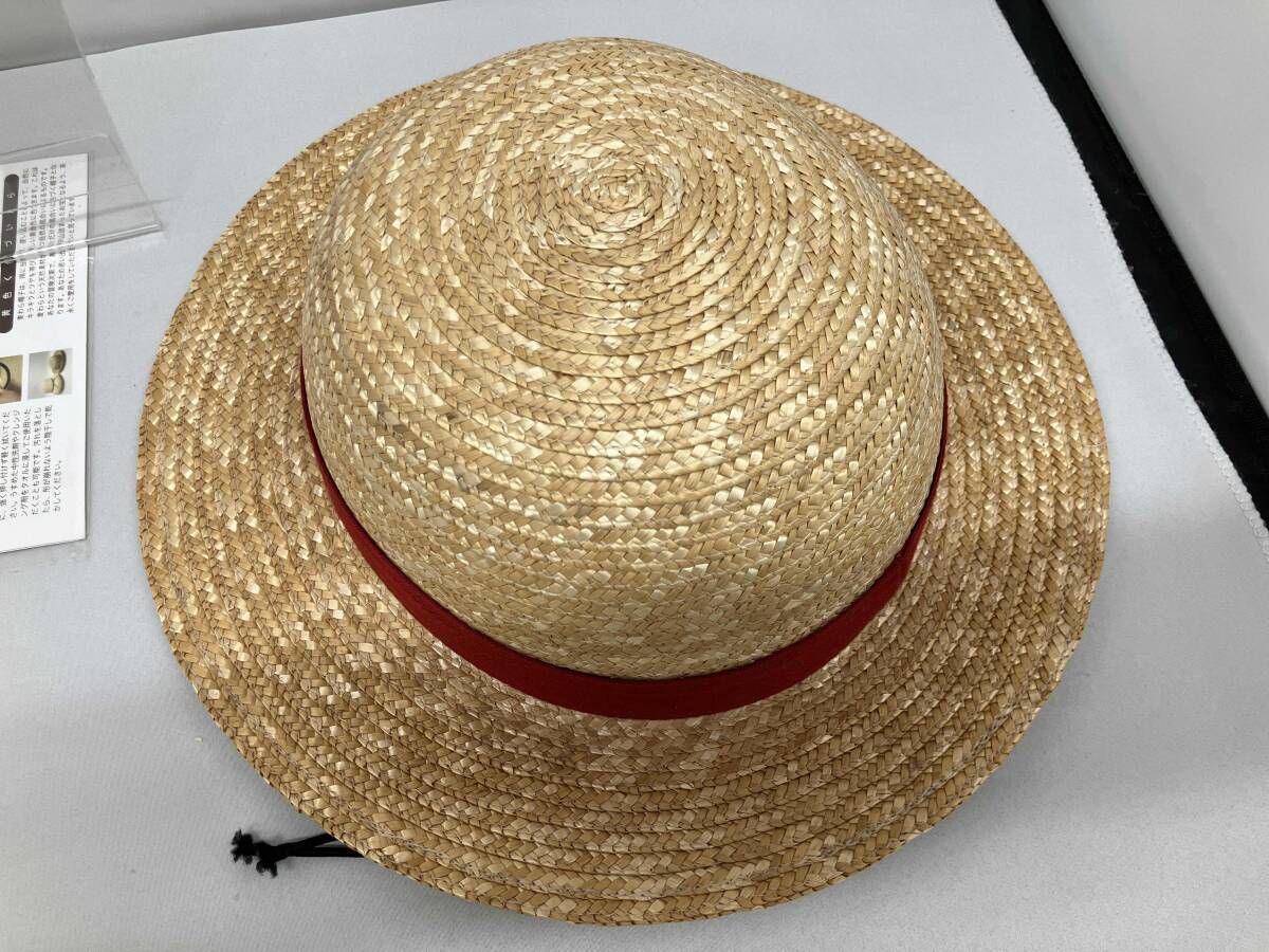 美品 ONE PIECE 田中帽子店謹製 ルフィの麦わら ワンピース - メルカリ