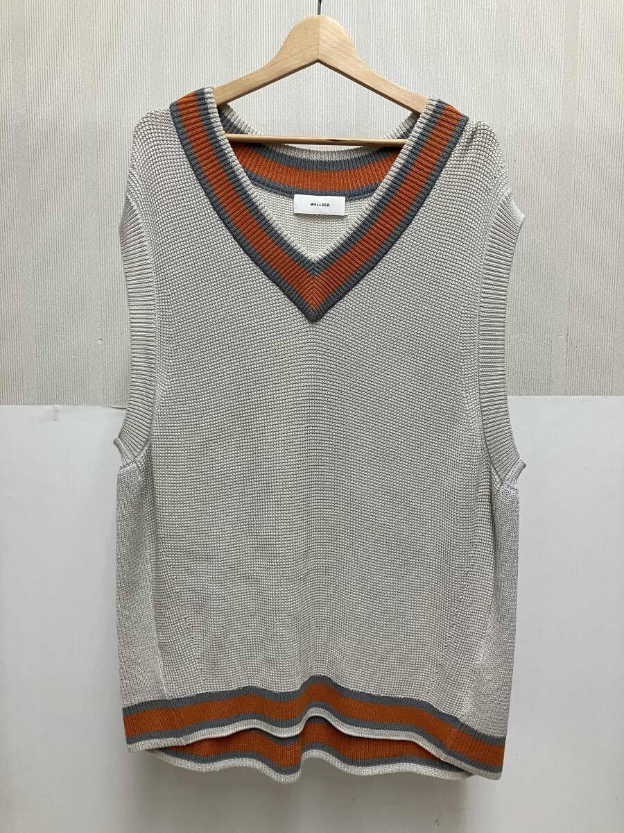 WELLDER Tilden Vest WM21SKN02 ウェルダー チルデンベスト メンズ オフホワイト XXLサイズ