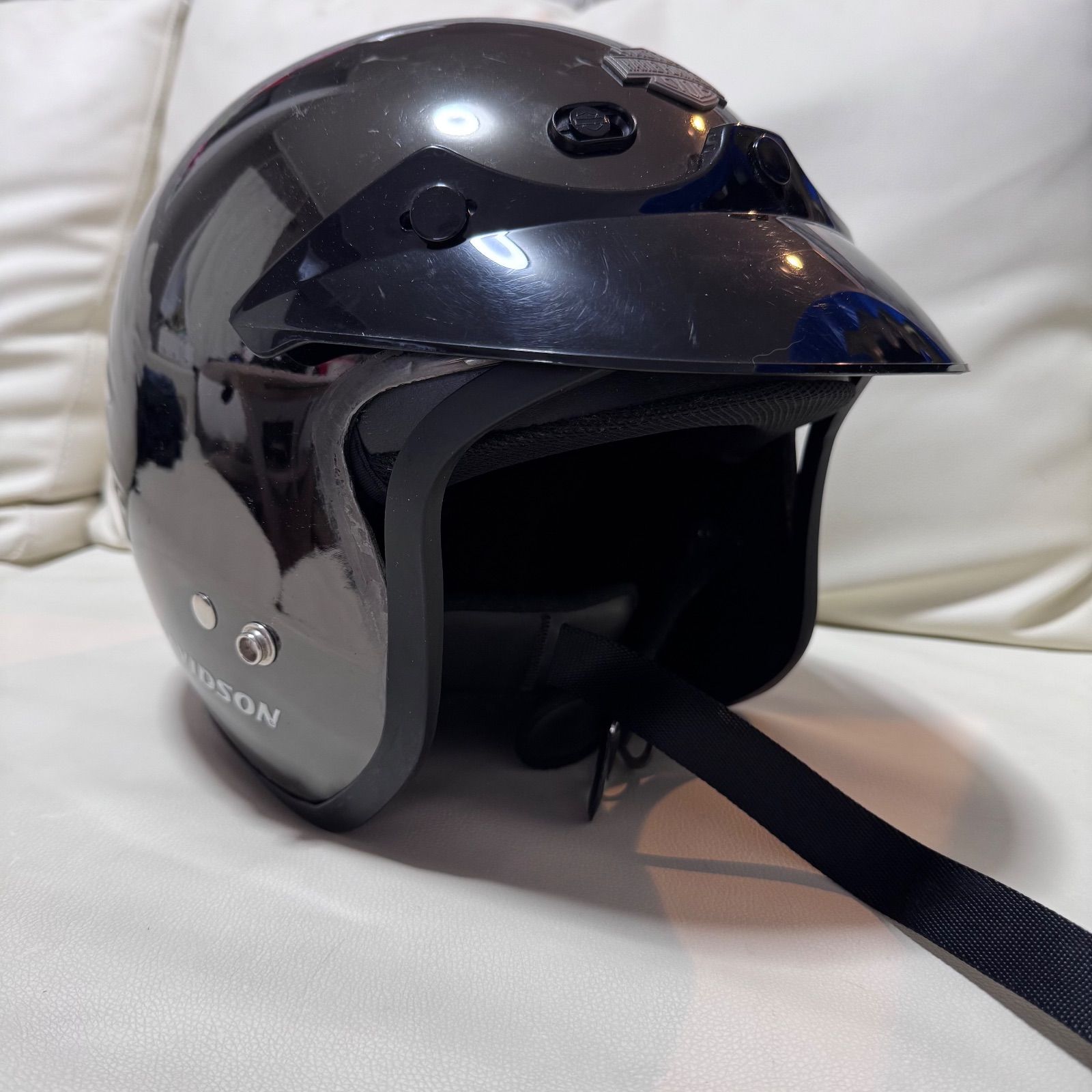 ハーレダビッドソン　2003 100周年モデル シルバー ジェットヘルメット ハーレダビッドソン 2003 100周年モデル シルバー ジェットヘルメット