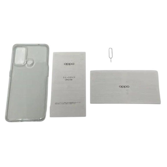 B]OPPO Reno5 A CPH2199 SIMフリー[シルバーブラック] 【良い】