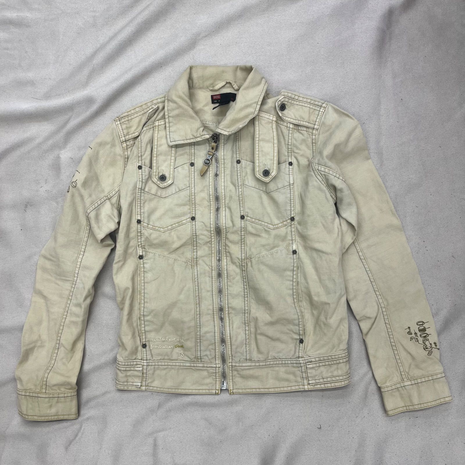 DIESEL ディーゼル コットンリネンジャケット デニムジャケット 