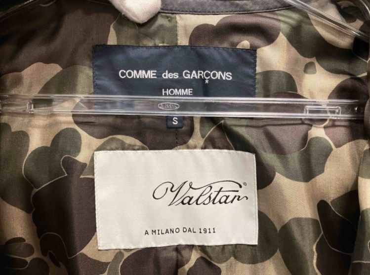 COMME des GARCONS HOMME コムデギャルソン オム Valstar 裏地迷彩柄