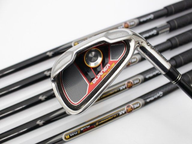 中古】[Cランク] アイアンセット テーラーメイド BURNER PLUS/REAX