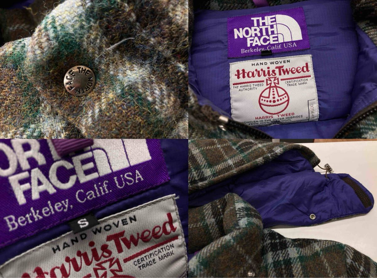 THE NORTH FACE PURPLE LABEL×Harris Tweed 注文 ダウンジャケット