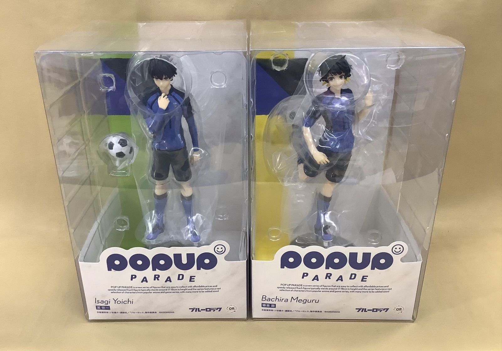 ブルーロック　フィギュア　POP UP PARADE 潔　蜂楽 POP UP PARADE 「ブルーロック」潔、蜂楽 2個セット - メルカリ
