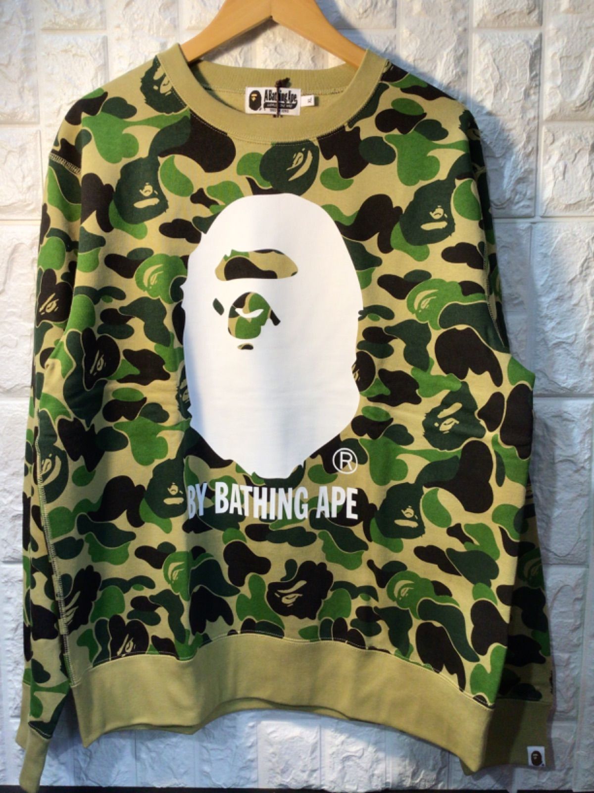 A BATHING APE カモフラ スウェット - メルカリ