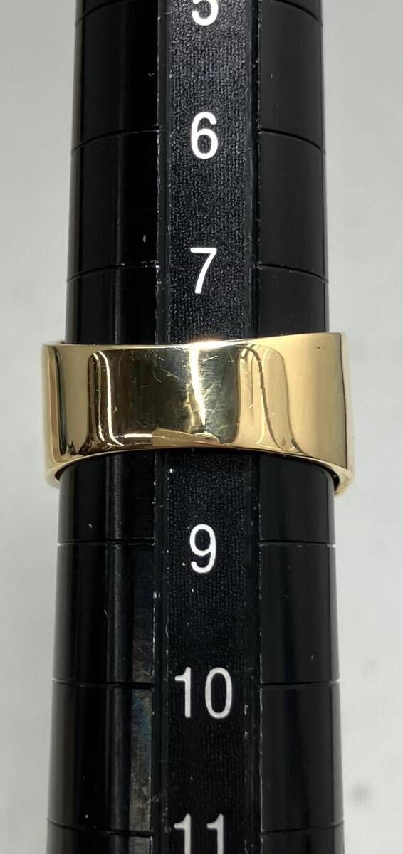 新品仕上済み 鑑別書付き K18 Pt900 天然ダイヤモンド 0.09ct リング 8