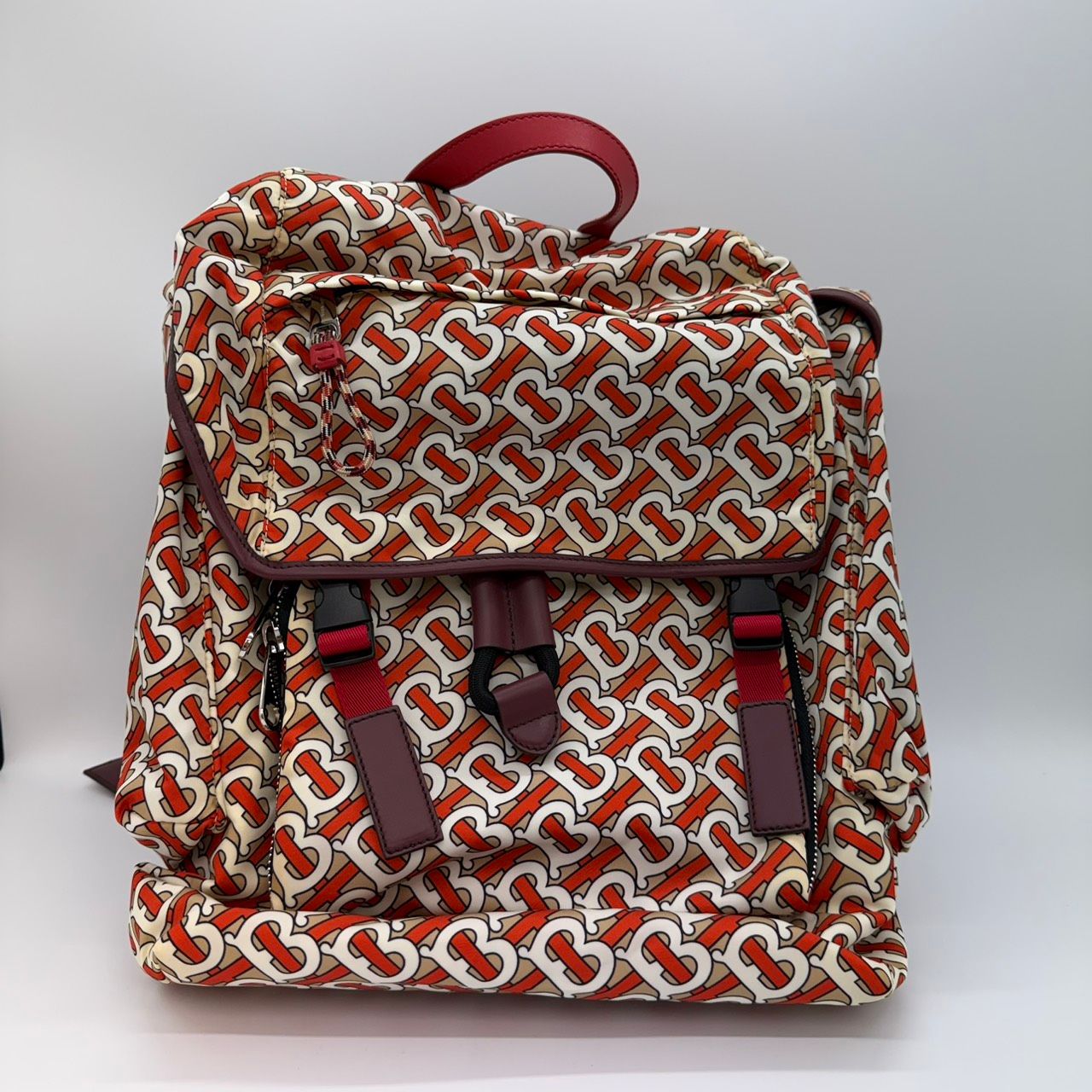 鑑定済み】BURBERRY バーバリー TBモノグラム バックパック リュック