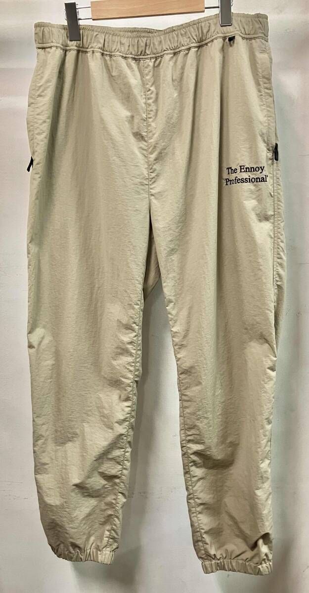 The Ennoy Professional ザ エンノイ プロフェッショナル その他ロングパンツ AW21BRENPT01LV ロゴ刺繍 ナイロンパンツ サイズXL 日本製 