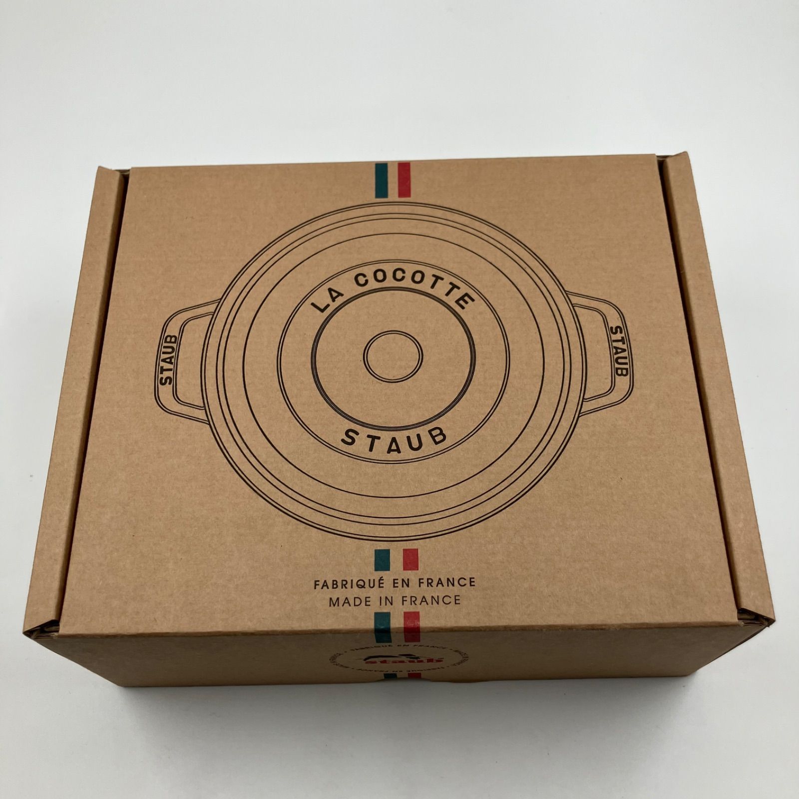 WJ140 ストウブ staub ピコ ココット ラウンド 20cm グレー 40509-304