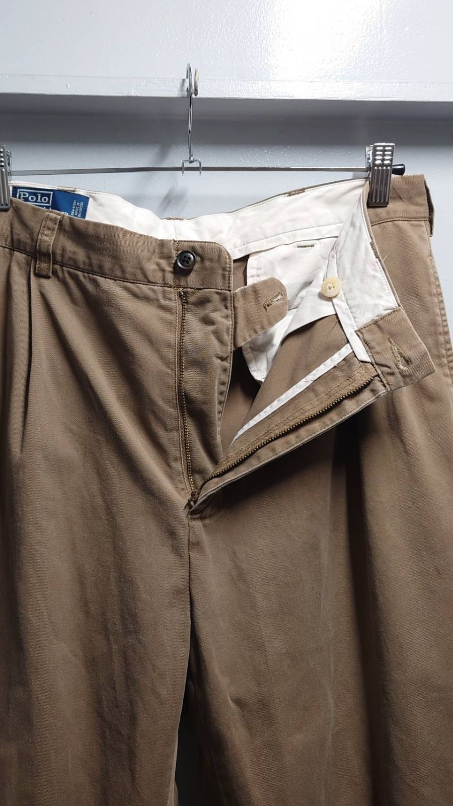 90's Polo by Ralph Lauren “HAMMOND PANT” ツータック チノトラウザー