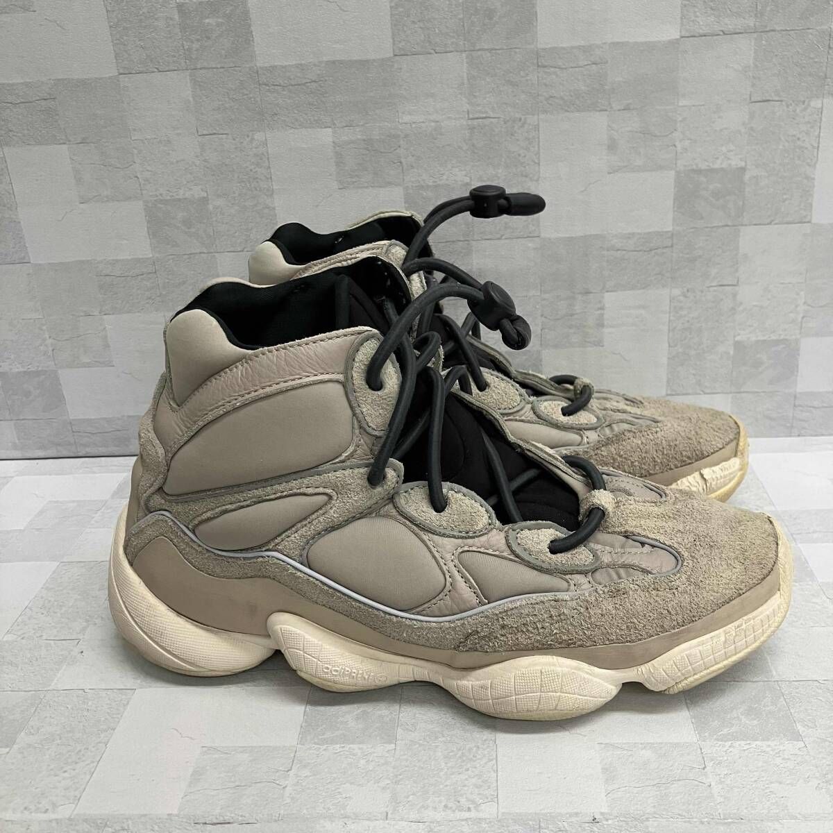 adidas アディダス Yeezy 500 High Mist Stone GV7775 スニ-カ- グレー 