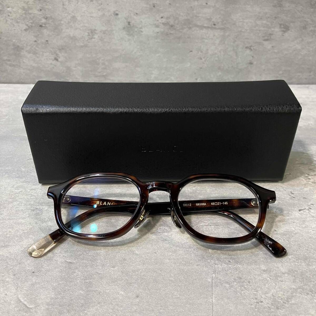 BLANC BM012 HAVANA M.BRN サングラス 箱有りブラン 【公式通販】