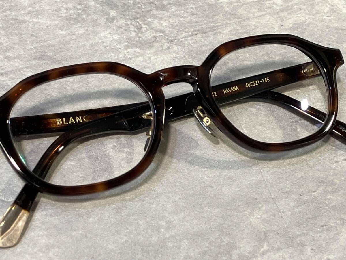 BLANC BM012 HAVANA M.BRN サングラス 箱有りブラン 【公式通販】