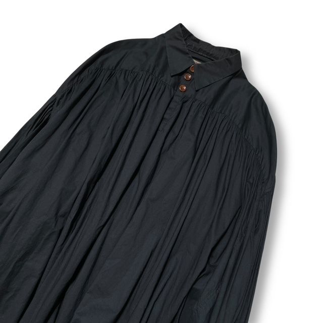 NEMETHのブラックシャツ（Lサイズ） Nemeth 黒 長袖シャツ MADE IN JAPAN