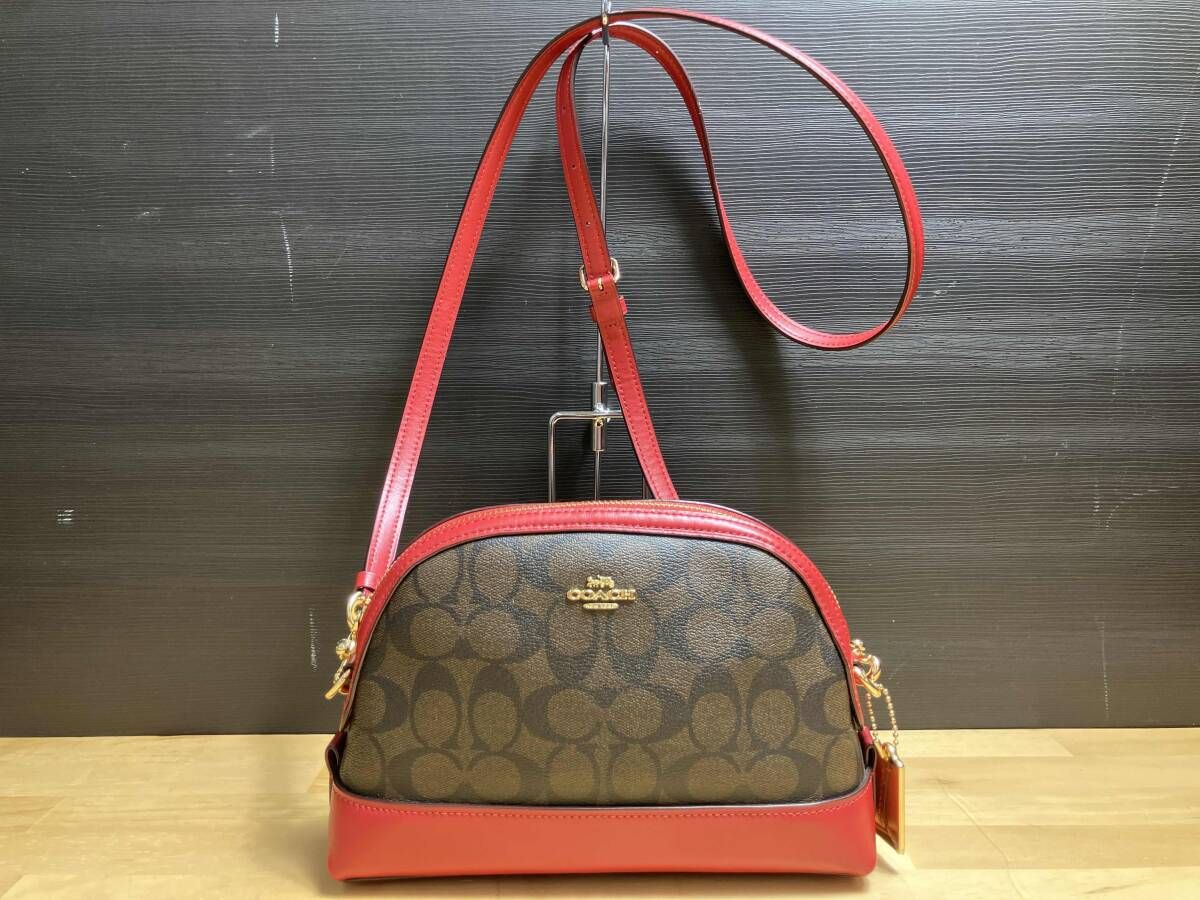 COACH コーチ シグネチャー ショルダーバッグ クロスボディバッグ 