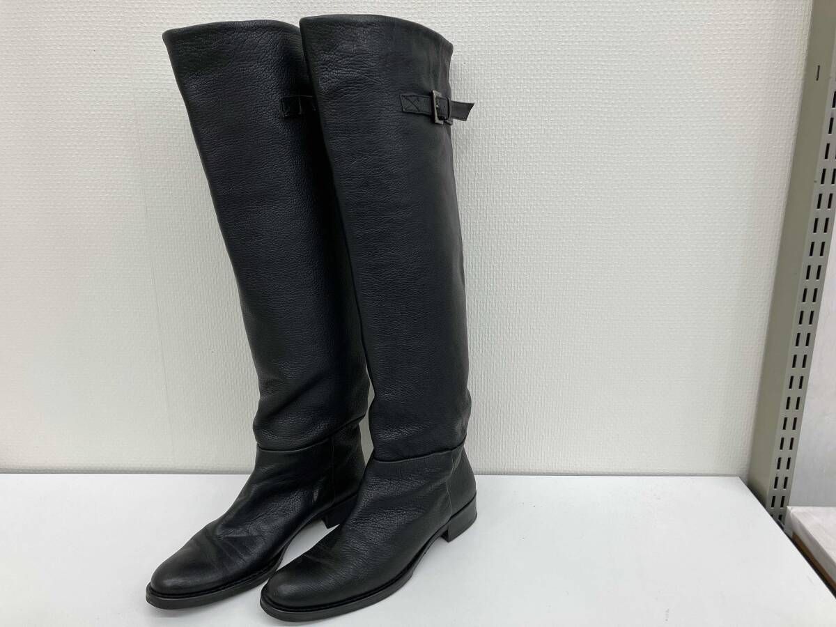 ネブローニNEBULONIEロングブーツ ブラック38 オファー 38 NEBULONI