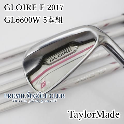 【中古】[B-ランク] レディースアイアンセット テーラーメイド GLOIRE F 2017/GL6600W 5本組/L/27.5[5177]