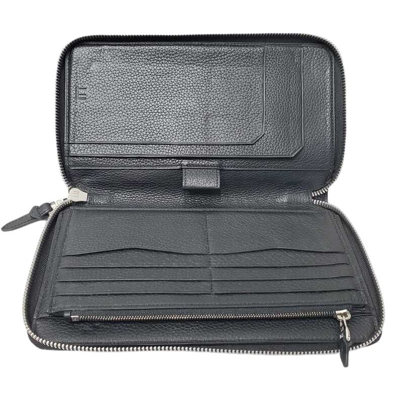 Dunhill ダンヒル ボストン レザー シングルジップ L2V3D2A ブラック