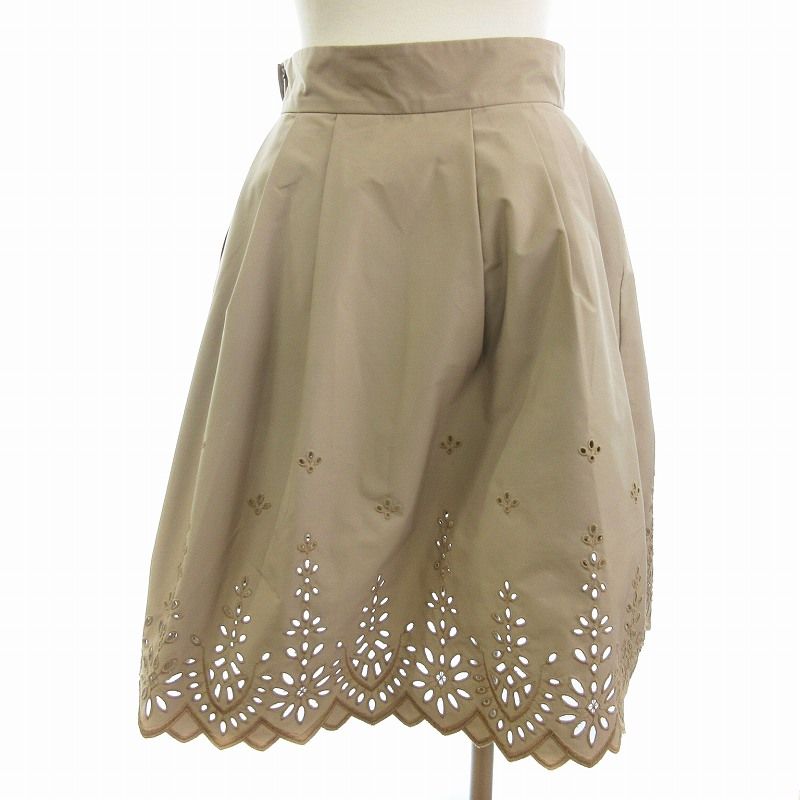 フォクシーニューヨーク FOXEY NEW YORK フレアスカート ひざ丈