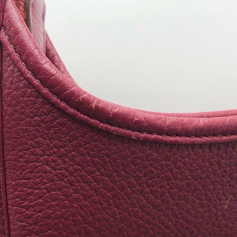  エルメス HERMES エヴリン3 PM N刻 ルビー トリヨン レディース ショルダーバッグ ショルダーバッグ バッグ