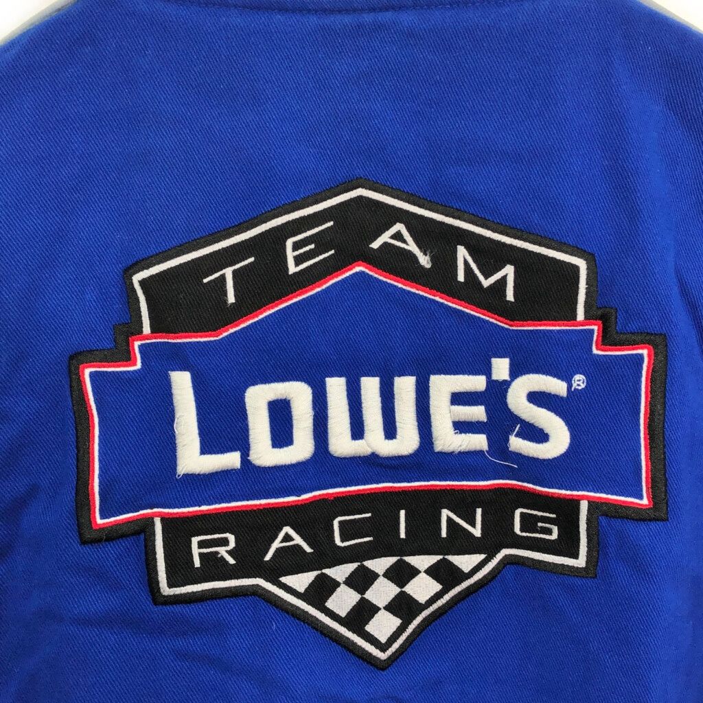 B品】 NASCAR レーシング ジャケット バイクウェア 企業ロゴ LOWE'S