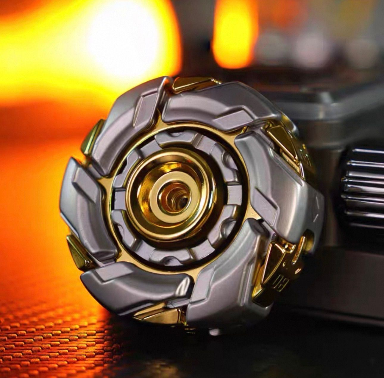 新品未開封EDC フィジェットトイ オープンアーマー ハンドスピナー