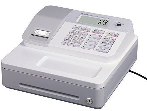 【中古】カシオ レジスター 客面液晶表示 小型ドロア SE-G1WE ホワイト レジスター カシオ 小型ドロア 店舗 キッチンカー イベント