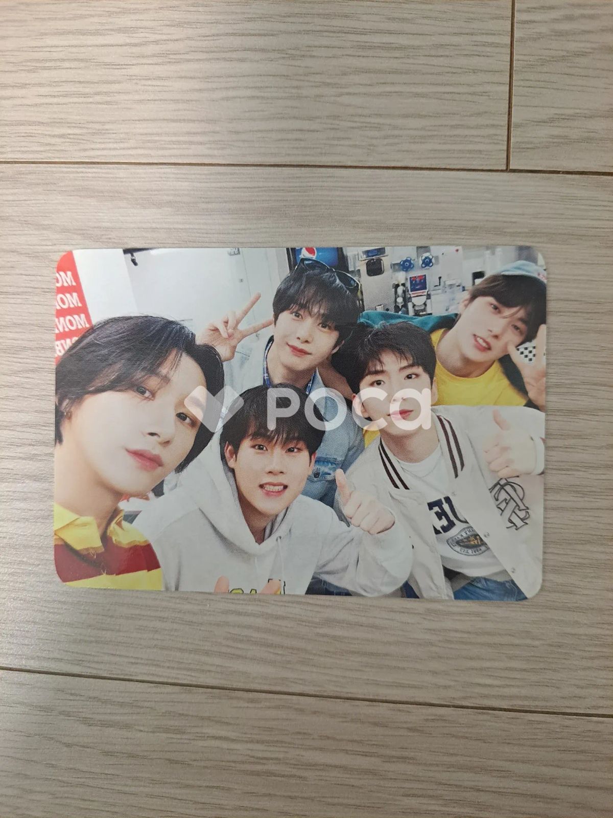 MONSTA X トレカ ユニット MONSTA X Connect DEJAVU JEALOUSY Broadcast Photocard UNIT Member