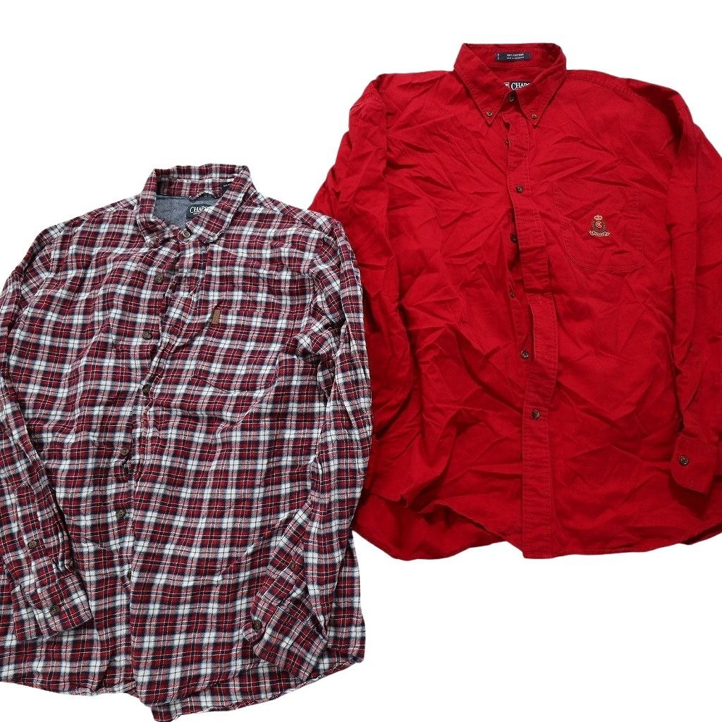 古着卸 まとめ売り チャップス CHAPS 長袖シャツ 10枚セット (メンズ