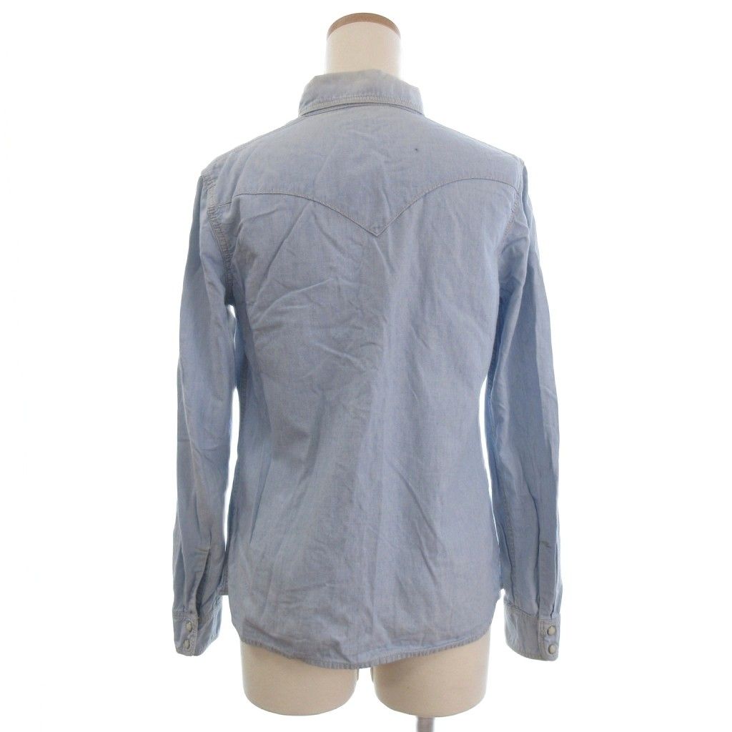 キャピタル kapital ウエスタンシャツ ダンガリー 長袖 スナップボタン