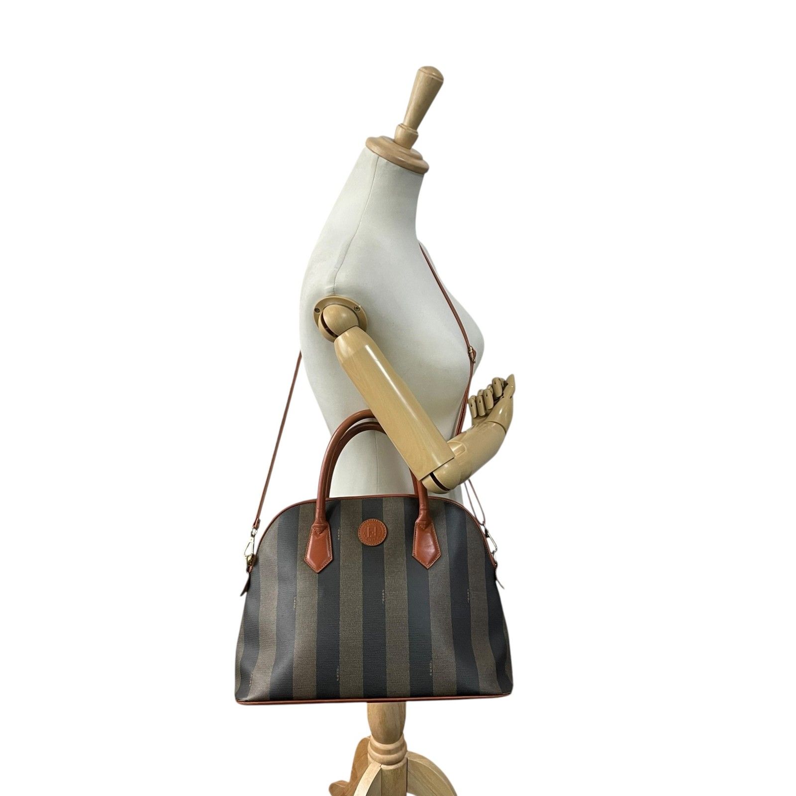 ま*る様 FENDI ペカン 2way ボストンバッグ/ハンドバッグ FENDI ペカン 
