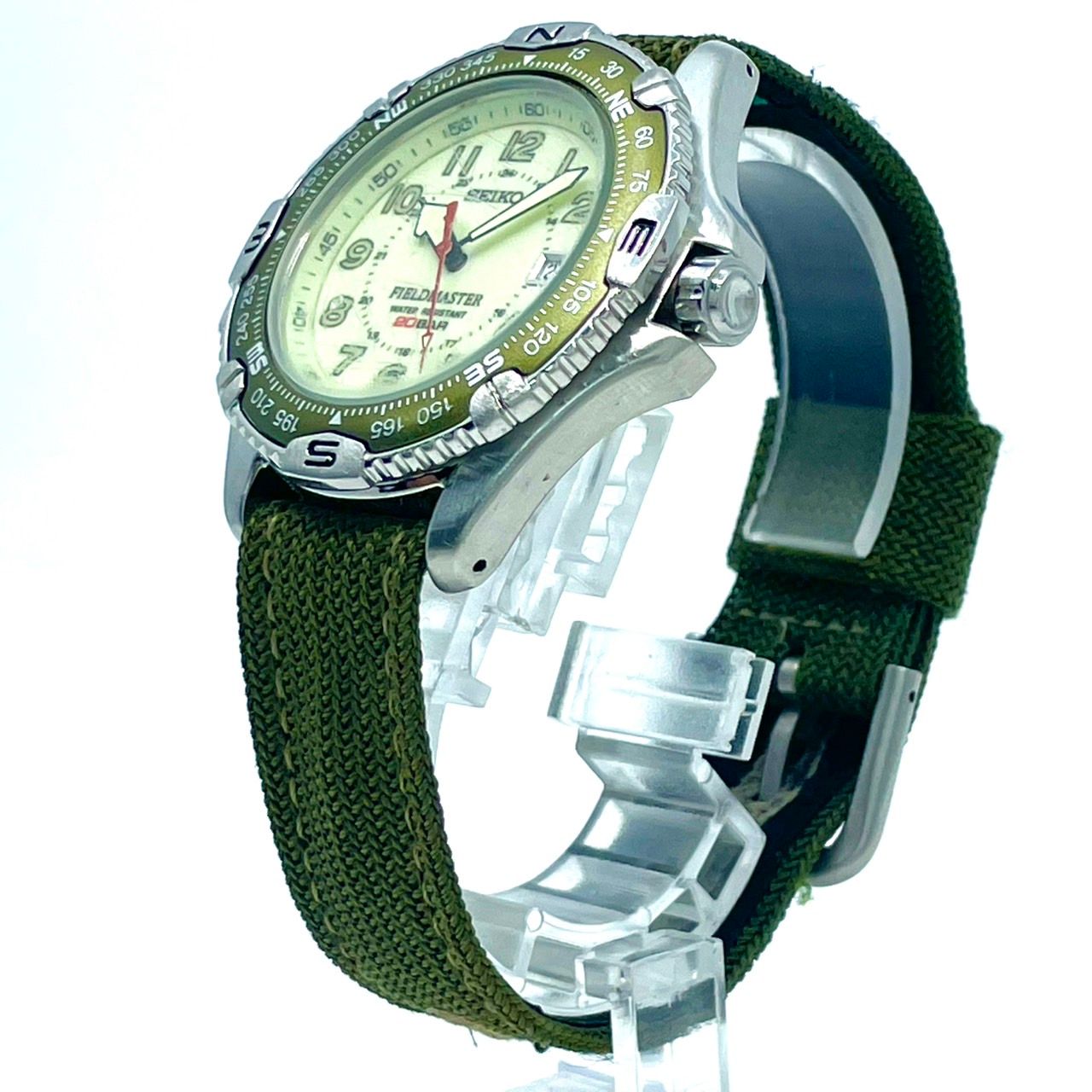 電池交換済／稼働品】SEIKO セイコー FIELD MASTER フィールドマスター 