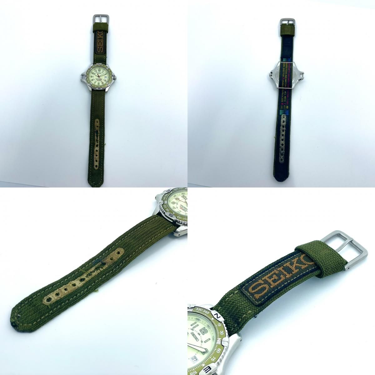 電池交換済／稼働品】SEIKO セイコー FIELD MASTER フィールドマスター 
