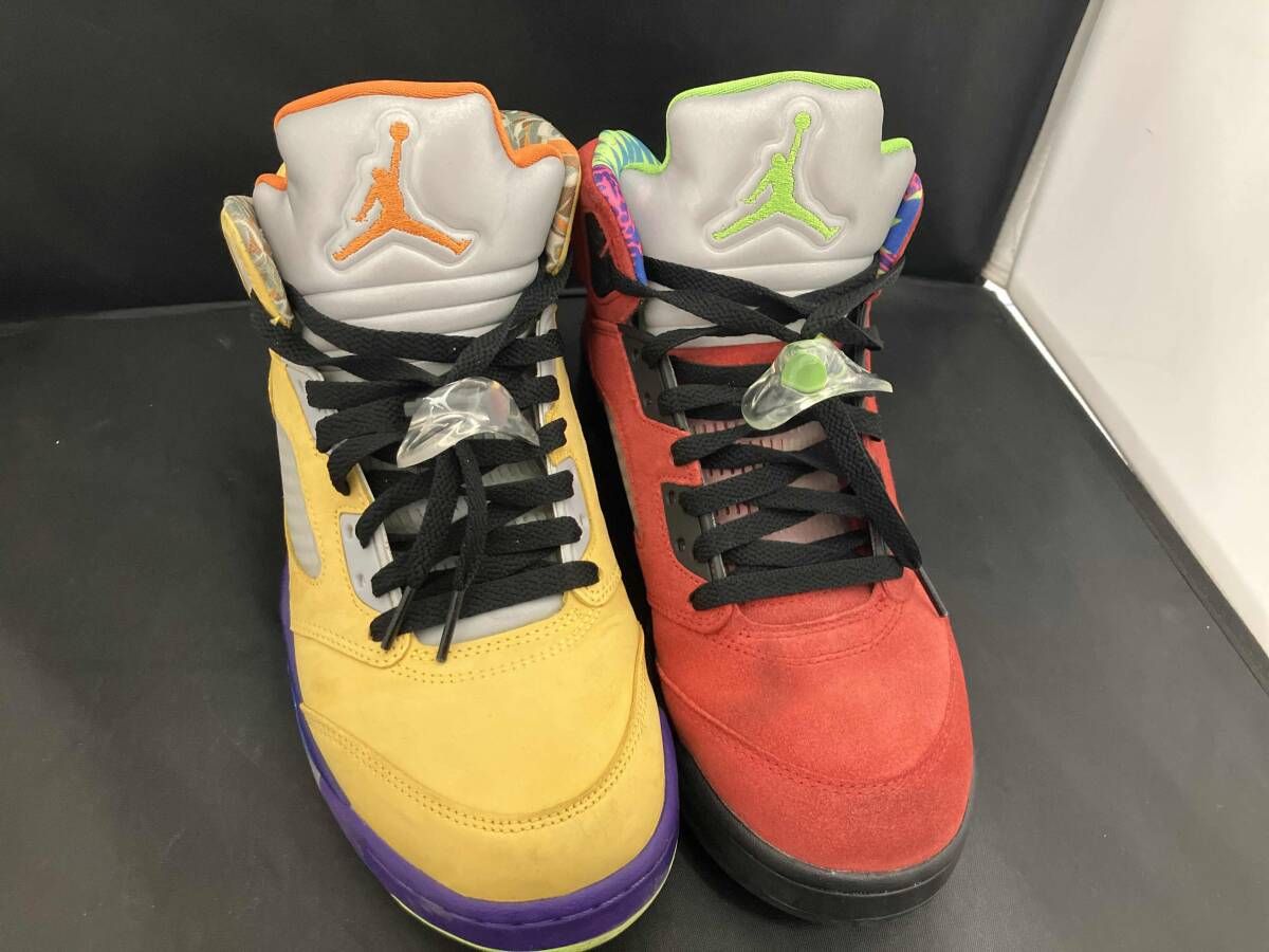 NIKE スニーカー Air Jordan 5 CZ5725-700 ナイキ レッド×イエロー 
