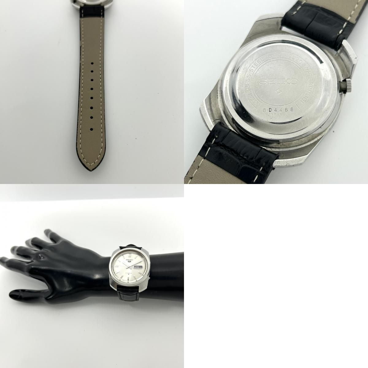 稼働品/新品ベルト】SEIKO セイコー 5 ファイブ 腕時計 メンズ 自動